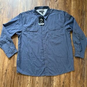 NWT Dri-Duck Fishing Shirt Mens 2XL Long Sleeve UPF 50+ Utility Vented Hiking